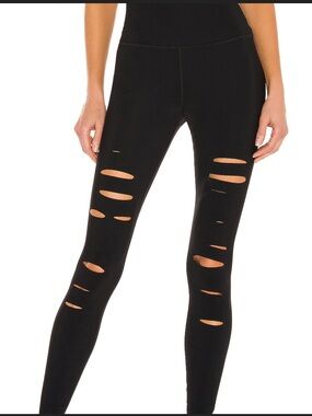 ALO Yoga Warrior High-Waist Leggings - Black